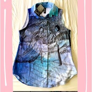 Blackmilk Corpse Bride Business Time Shirt